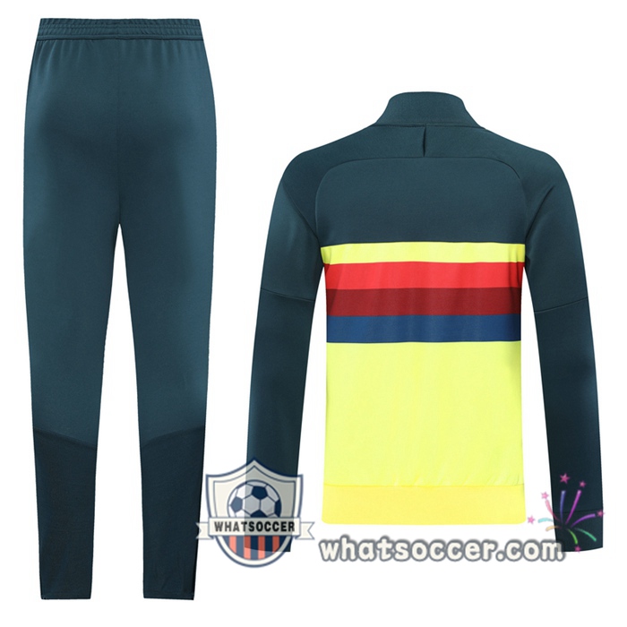 Club America Yellow Training Jacket 2020-2021