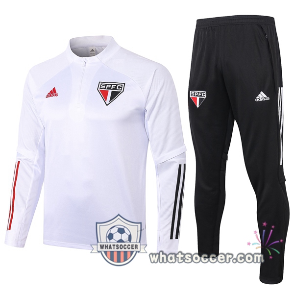 Sao Paulo FC White Tracksuit 2020-2021