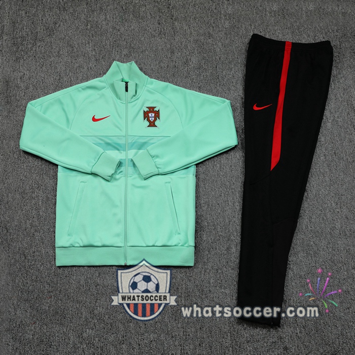 Portugal Green Training Jacket 2020-2021