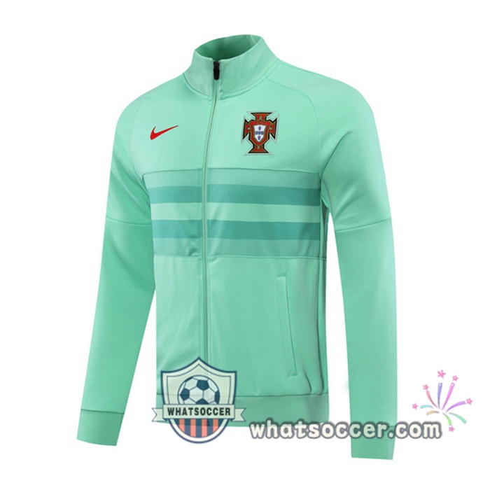 Portugal Green Training Jacket 2020-2021