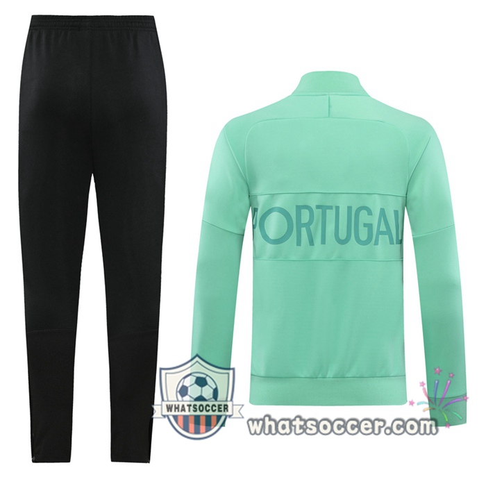 Portugal Green Training Jacket 2020-2021