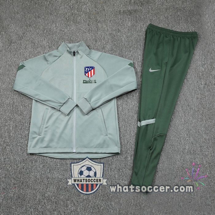 Atletico Madrid Gray Training Jacket 2020-2021