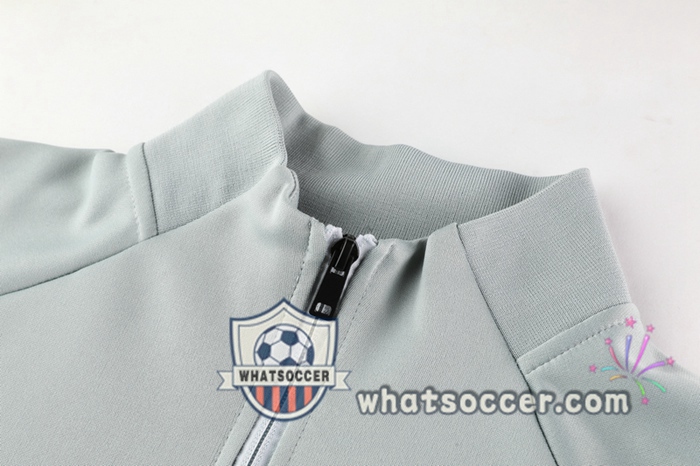 Atletico Madrid Gray Training Jacket 2020-2021