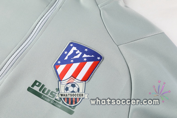 Atletico Madrid Gray Training Jacket 2020-2021