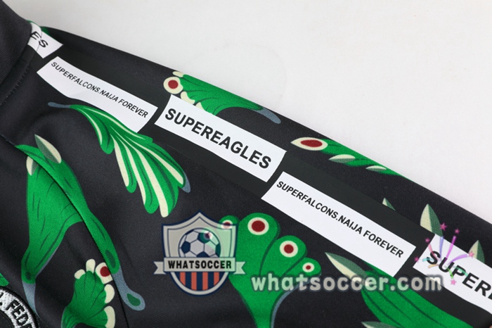 Nigeria Black Green Training Jacket 2020-2021