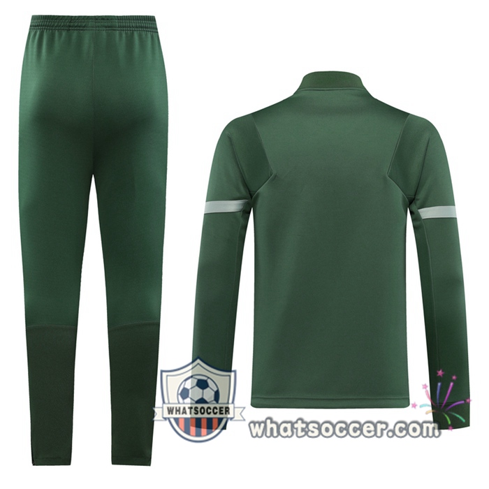 Atletico Madrid Green Training Jacket 2020-2021