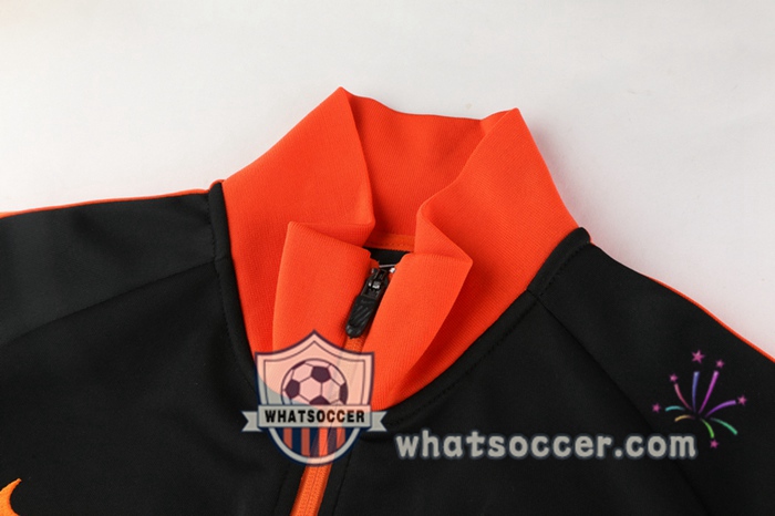 AS Roma Black Training Jacket 2020-2021