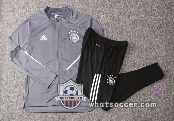 Germany Dark Gray Training Jacket 2020-2021