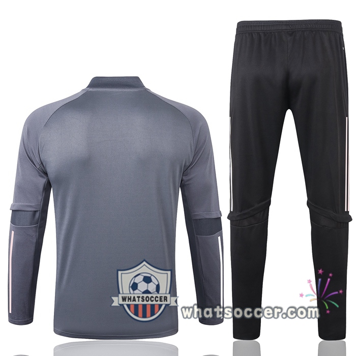 Germany Dark Gray Training Jacket 2020-2021