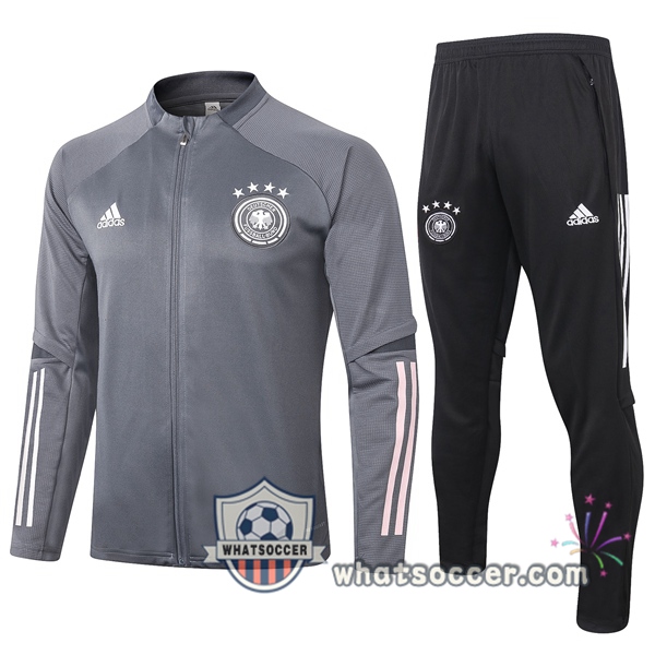 Germany Dark Gray Training Jacket 2020-2021