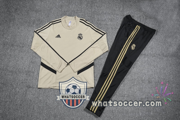 Real Madrid Yellow Tracksuit 2020-2021