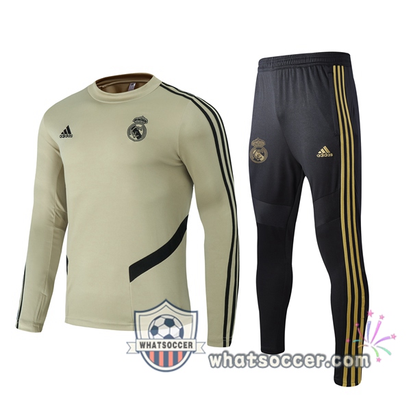 Real Madrid Yellow Tracksuit 2020-2021