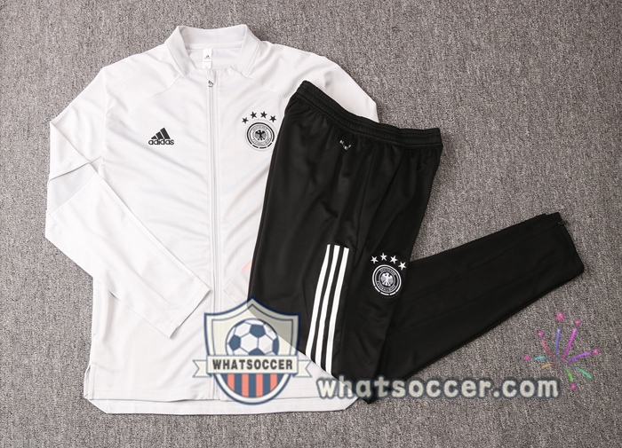 Germany Light Gray Training Jacket 2020-2021