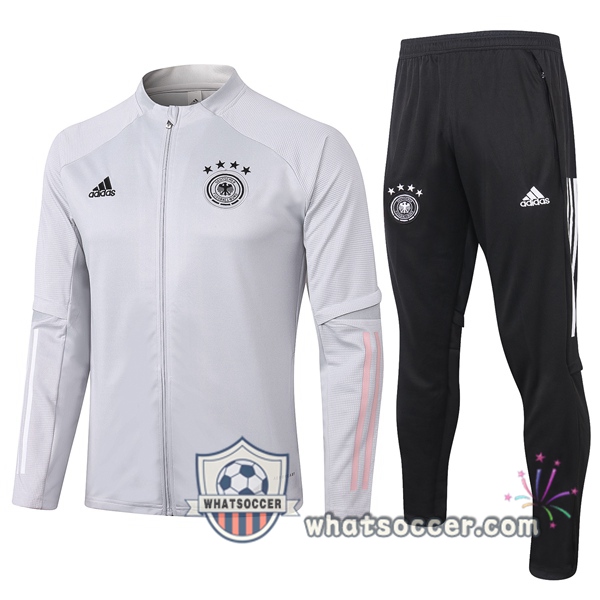 Germany Light Gray Training Jacket 2020-2021