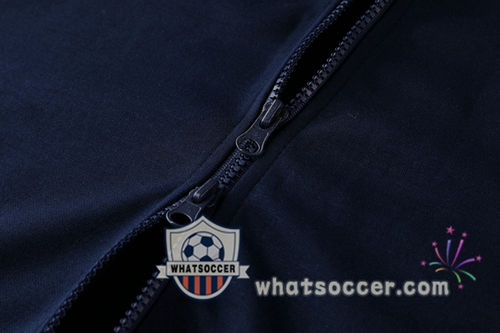 France Blue Royal Hooded Jacket 2020-2021