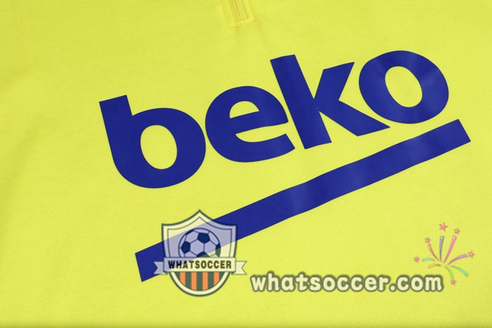 FC Barcelona Yellow Tracksuit 2020-2021