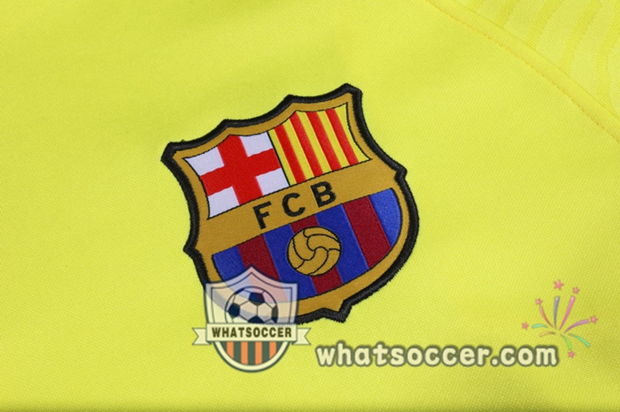 FC Barcelona Yellow Tracksuit 2020-2021