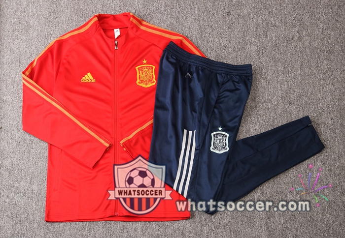 Spain Red Training Jacket 2020-2021