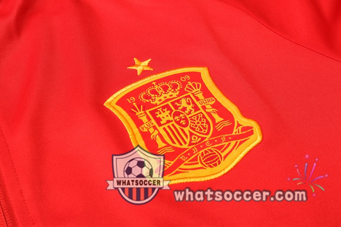 Spain Red Training Jacket 2020-2021