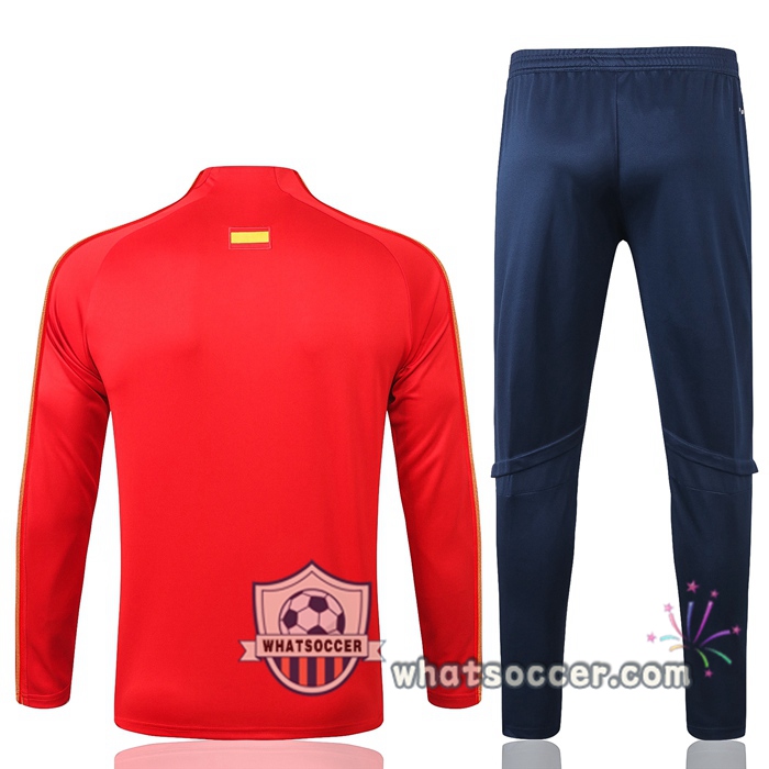 Spain Red Training Jacket 2020-2021