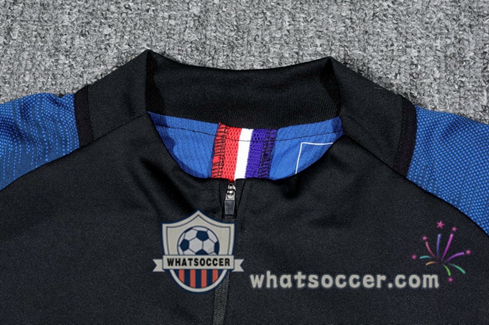 Pairis PSG Jordan Black Blue Tracksuit 2020-2021