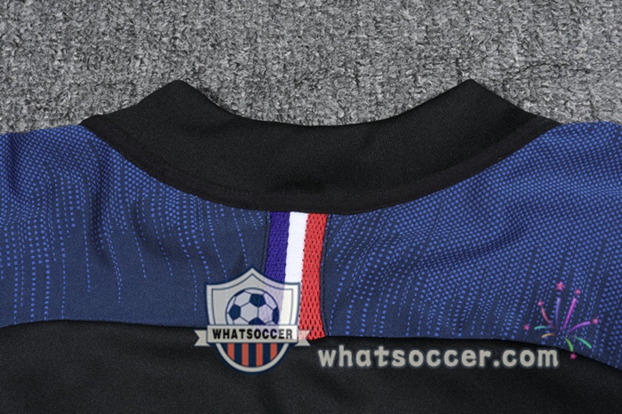 Pairis PSG Jordan Black Blue Tracksuit 2020-2021