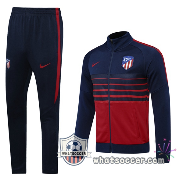 Atletico Madrid Blue Royal Training Jacket 2020-2021