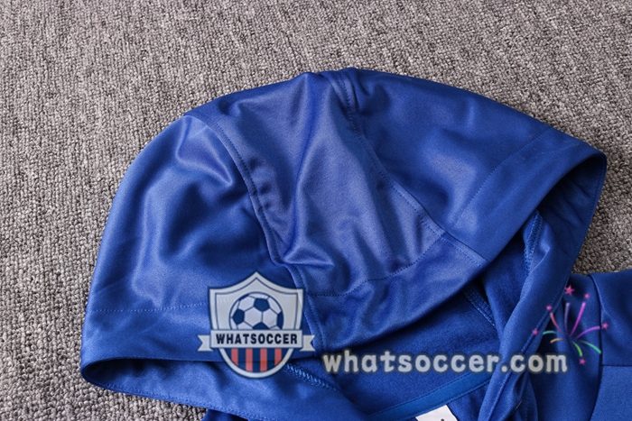 Pairis PSG Jordan Blue Hooded Jacket 2020-2021