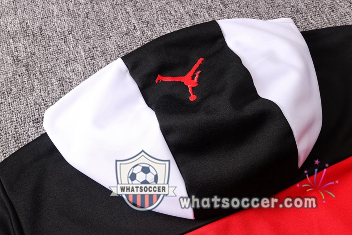 Pairis PSG Jordan Black Hooded Jacket 2020-2021