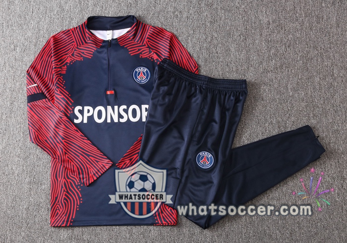Pairis PSG Blue Royal Tracksuit 2020-2021