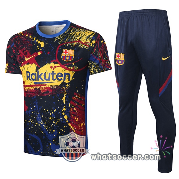FC Barcelona Jet D'encre Training T-Shirt Suit 2020-2021