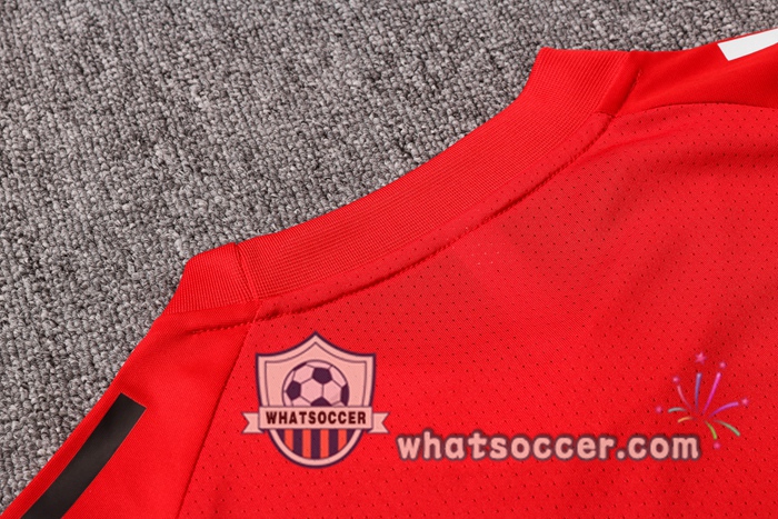 Sao Paulo FC + Pants Red Training T-Shirt Suit 2020-2021