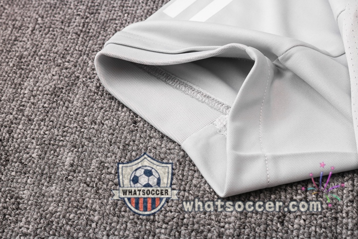 Germany + Pants Light Gray Training T-Shirt Suit 2020-2021