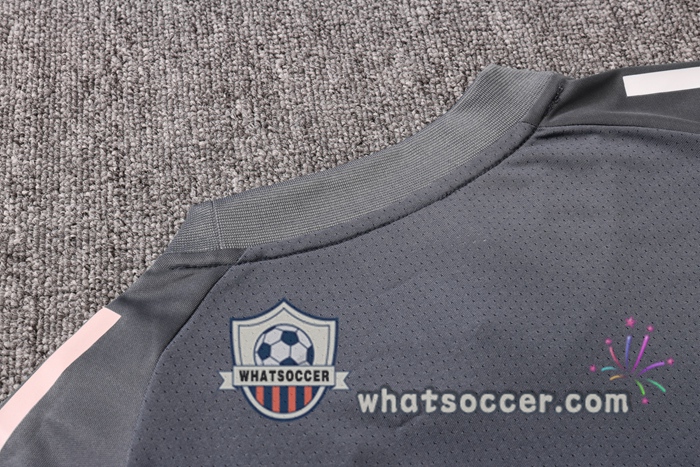 Germany + Pants Dark Gray Training T-Shirt Suit 2020-2021