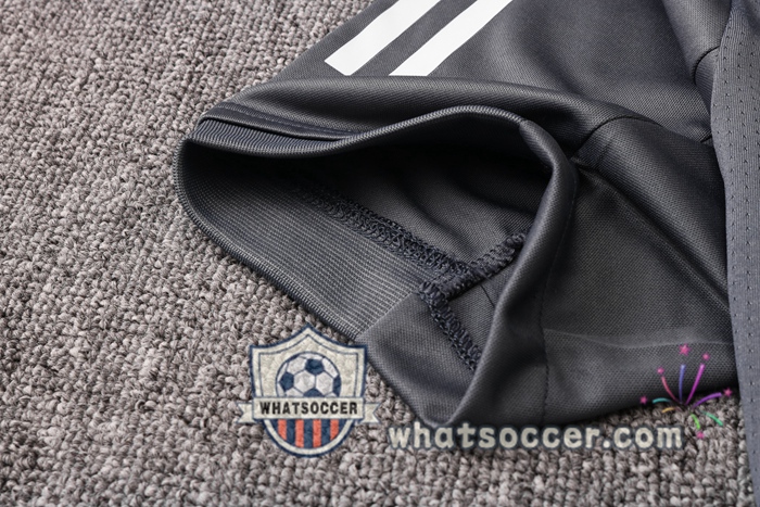 Germany + Pants Dark Gray Training T-Shirt Suit 2020-2021