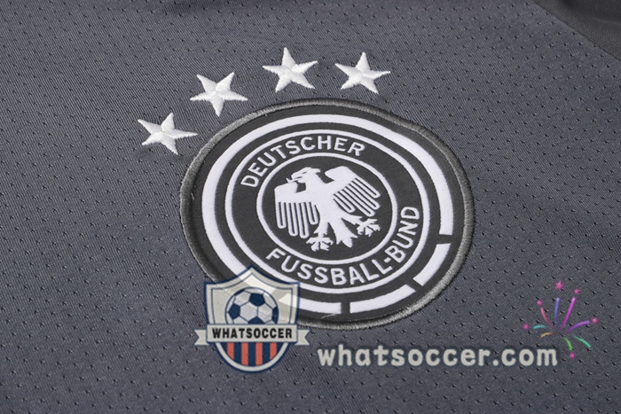 Germany + Pants Dark Gray Training T-Shirt Suit 2020-2021
