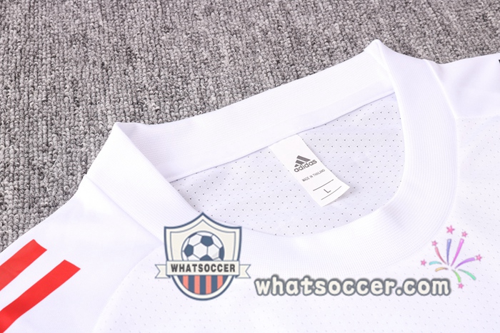 Sao Paulo FC + Pants White Training T-Shirt Suit 2020-2021