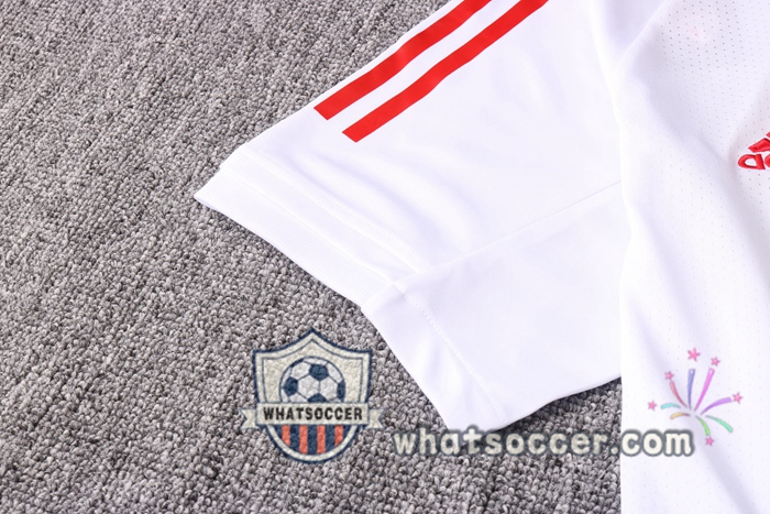 Sao Paulo FC + Pants White Training T-Shirt Suit 2020-2021
