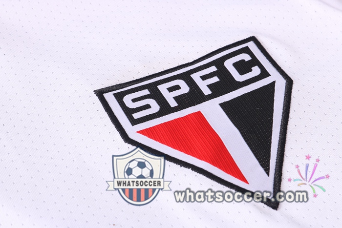 Sao Paulo FC + Pants White Training T-Shirt Suit 2020-2021