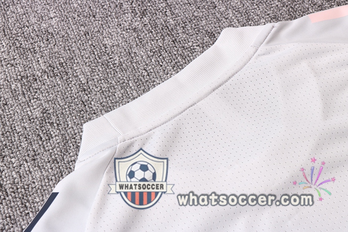 Juventus + Pants Light Gray Training T-Shirt Suit 2020-2021