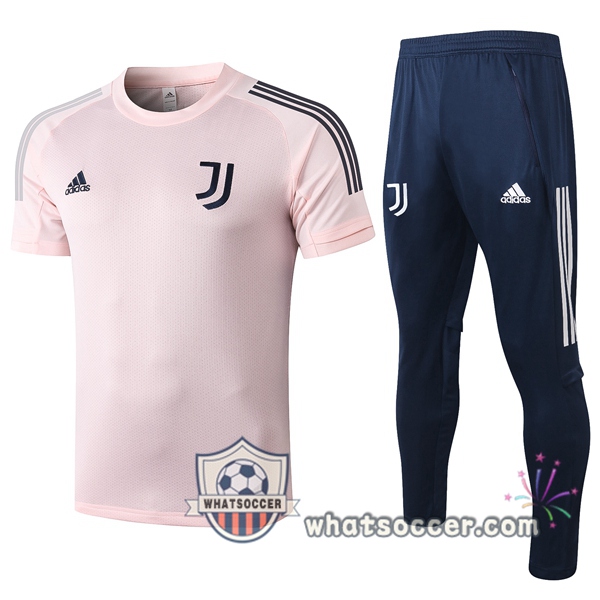 Juventus + Pants Rose Training T-Shirt Suit 2020-2021