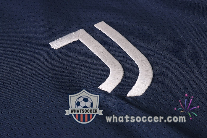 Juventus + Pants Blue Royal Training T-Shirt Suit 2020-2021