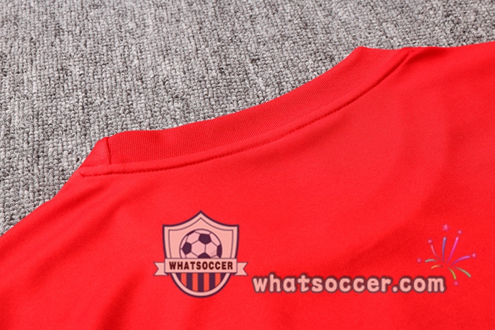 Paris PSG Jordan + Pants Red Training T-Shirt Suit 2020-2021