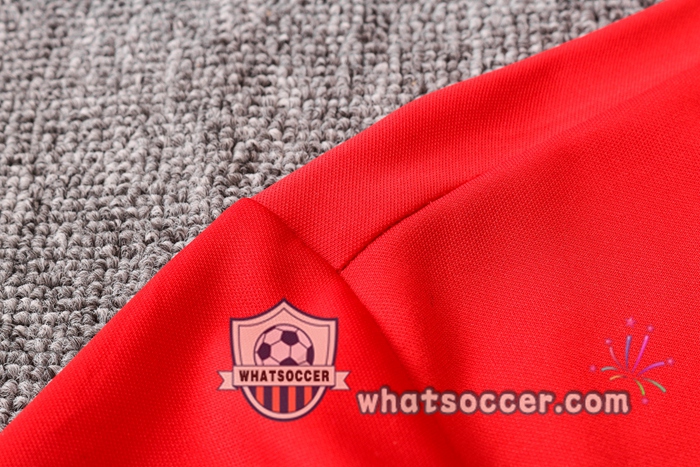 Paris PSG Jordan + Pants Red Training T-Shirt Suit 2020-2021