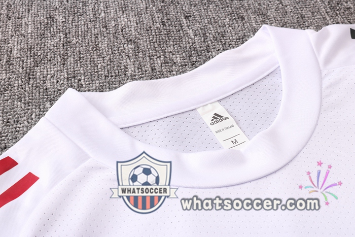 Real Madrid + Pants White Training T-Shirt Suit 2020-2021