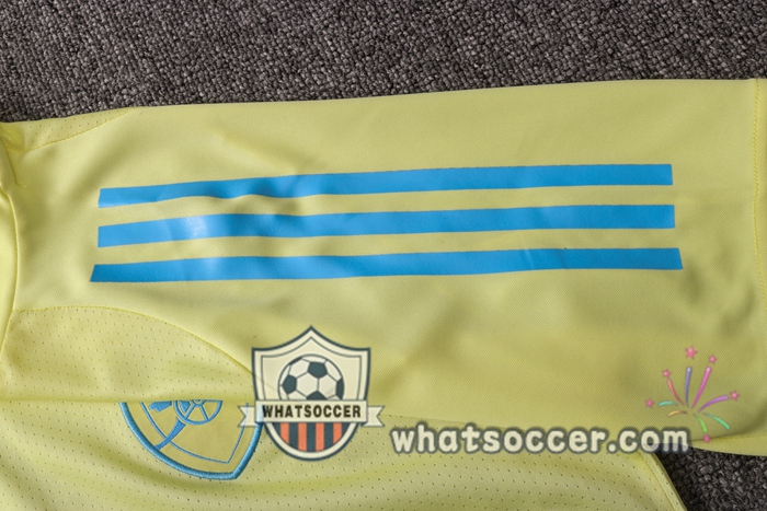 Arsenal + Pants Yellow Training T-Shirt Suit 2020-2021