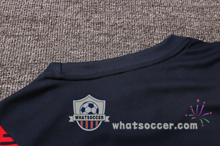 Paris PSG + Pants Blue Royal Training T-Shirt Suit 2020-2021