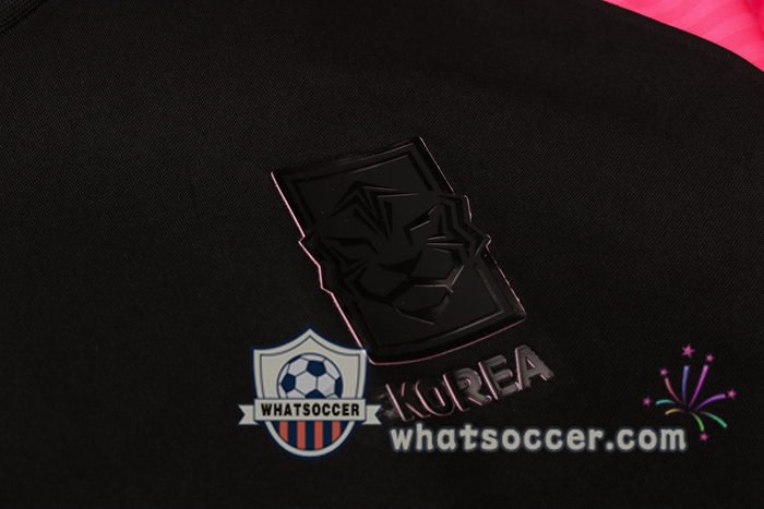 Korea + Pants Black Training T-Shirt Suit 2020-2021