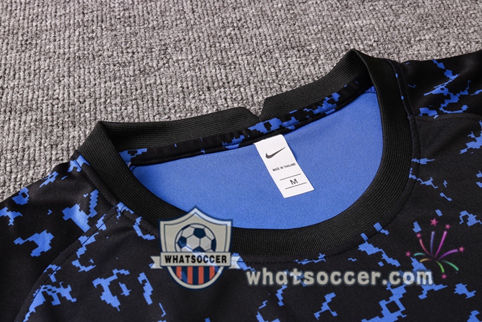 Inter Milan + Pants Blue Training T-Shirt Suit 2020-2021