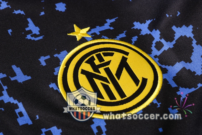 Inter Milan + Pants Blue Training T-Shirt Suit 2020-2021
